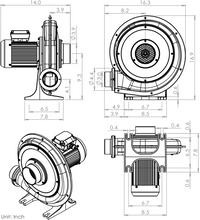 Load image into Gallery viewer, FDC-005P-5T - Fuji Electric - Dimensions