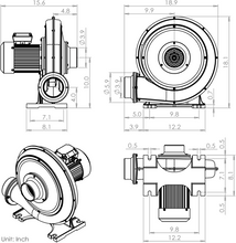 Load image into Gallery viewer, FDC-010A-7W - Fuji Electric - Dimensions
