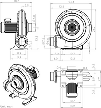 Load image into Gallery viewer, FDC-030A-7W - Fuji Electric - Dimensions
