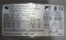 Load image into Gallery viewer, VFC804A-7WS - VFC804A7WS name plate - Fuji Electric